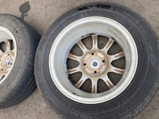 ホイール付き夏タイヤ　14インチ×4本　デミオに履いていました。