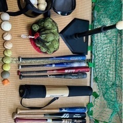 野球バッティング練習セットの画像