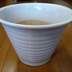 【値下げ！】陶器製　植木鉢(大)　未使用品