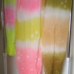 【決まりました】中古 浴衣親子セットの画像