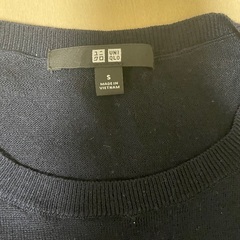 値下げ　UNIQLO 半袖　セーター　新品未使用タグ付き　美品　2枚セットの画像