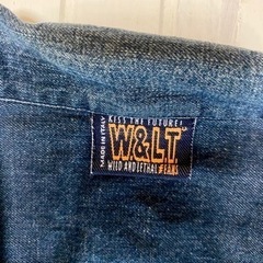 W&LT ◆ ノースリーブデニム　2008  レディースSの画像