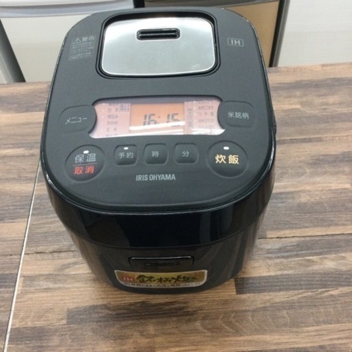 #P-97【ご来店頂ける方限定】アイリスオーヤマのIH炊飯器です