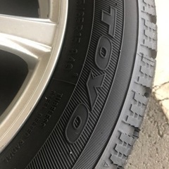 スタッドレスタイヤ　ホイールセットの画像