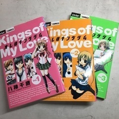 俺様キングダム1巻2巻3巻の3冊セット
