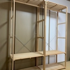 【残り3時間】ニトリ 木製ハンガーラック 購入価格15,000円