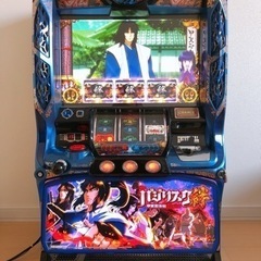【十勝限定】パチスロ バジリスク絆 実機 コイン不要機 無段階ボ...