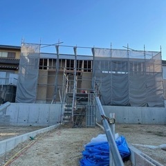 木造建て方　鳶職人の画像