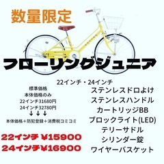 格安子供自転車　　数量限定　24インチ