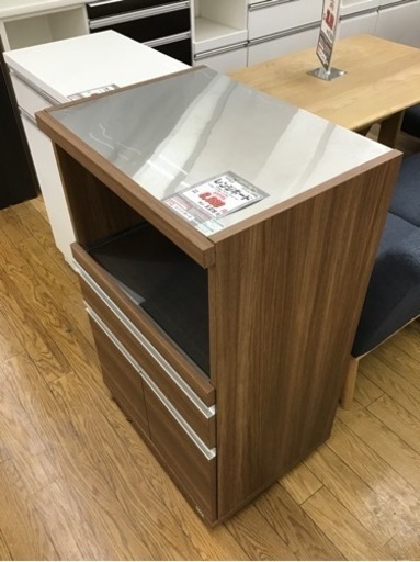 KP-98【ご来店頂ける方限定】フナモコ　レンジボード　ブラウン　ステンレス