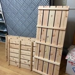 あげます　スノコ　押し入れやスノコベッドにいかがですか？の画像