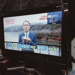 SHARPアクオス液晶テレビの画像