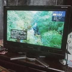 SHARPアクオス液晶テレビの画像