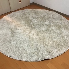 円形　ラグマット