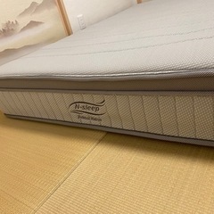 ダブルベッドマット25センチNsleepの画像