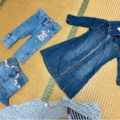 5才〜6才向け　女の子　子供服　5着セットの画像