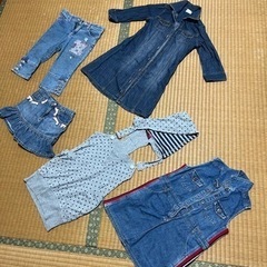 5才〜6才向け　女の子　子供服　5着セットの画像