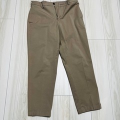 2回着　ユニクロ　スマートアンクルパンツ2WAYストレッチ