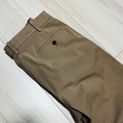 2回着　ユニクロ　スマートアンクルパンツ2WAYストレッチの画像