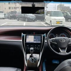 自社ローン　保証人不要　最大84回　頭金不要 トヨタ ハリアー2.0 エレガンス　純正9インチSDナビ　フルセグ地デジTV （ホワイトパールクリスタルシャイン）の画像