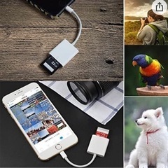 iPhone/iPad SDカードリーダー最終値下げ★定価1799円★の画像
