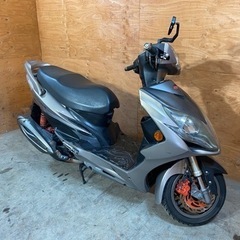 ★お支払総額8.2万円★ KYMCO レーシングキング180 フロントダブルディスクブレーキ！ 180cc 高速乗れる！ 爆速！通勤通学にオススメ♪ 関東圏内即日配送可能です！の画像