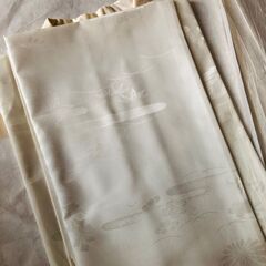 長じゅばん　白　化繊　　和服・着物