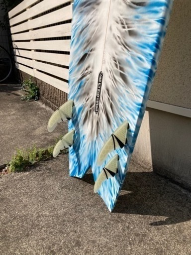 CORAL REEF DESIGN SURFBOARD  フィッシュ クァッド