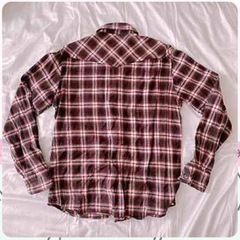 チェックシャツの画像