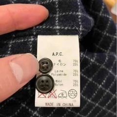 APCチェックネルシャツの画像