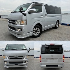 トヨタハイエースバンロングスーパーGL KDH201V デイーゼ...