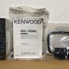 ケンウッドのCD&MDコンポ(決まりました)の画像