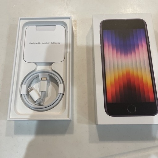 iPhone SE3 64G ミッドナイト