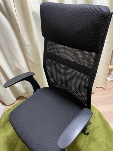 【美品】パソコンチェア　椅子　ナフコツーワンスタイル
