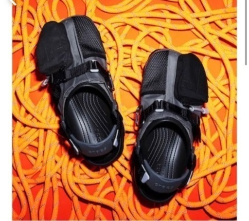 29.0cm黒crocs×beams限定品Mountain Parka Clog