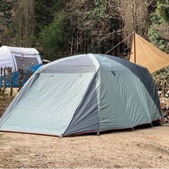 お取引き中です！　テント　アウトドア　4人5人用　ドーム型　ソロキャンプの画像