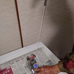 マフラー付き、ラジコン用中古エンジンBYタミヤ