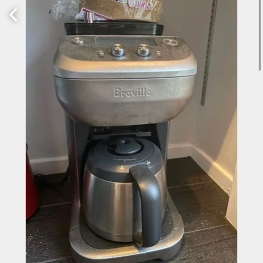 【輸入品日本向け】Breville グラインドコントロール ミディアム シルバー