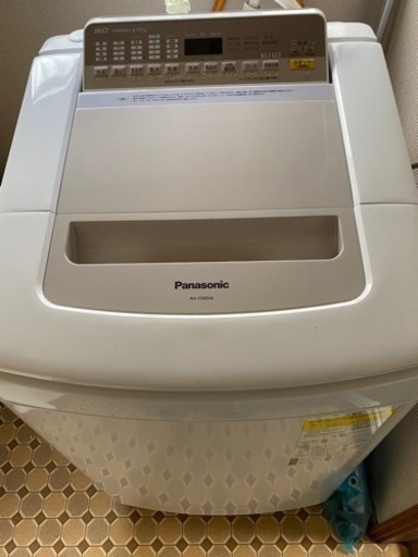 パナソニック洗濯乾燥機NA-FD80H6-N(洗濯8.0kg／乾燥4.5kg)使用期間7ヶ月