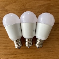 【オススメ新品】DAIKO  LED電球　E17口金　電球色3個セット