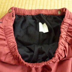 上下からファスナーオープン エンジ シャカパンの画像