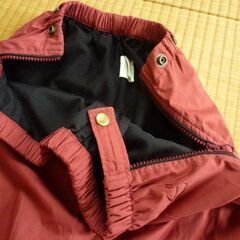 上下からファスナーオープン エンジ シャカパンの画像