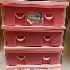 衣装ケース　3段の画像