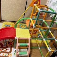 アンパンマンジャングルジム　ブランコパークDXの画像