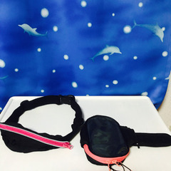 ランニングアームポーチ&ウェストポーチ 