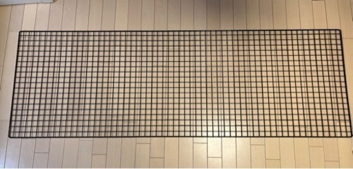【受け渡し予定者決定しました】メッシュ　パネル　1800✖️600mm フック他付き
