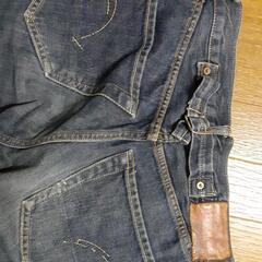 古着　デニム　シュガーケーン　赤耳　状態良品　W35センチ×2　L71センチ　日本人限定取引です。　の画像