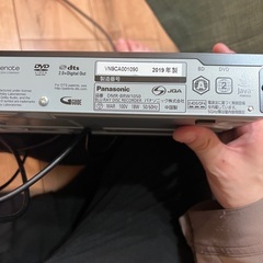 Panasonic Blu-rayレコーダー　2019年製の画像