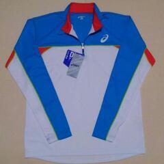 asics（アシックス ）DRY速乾 ランニング長袖ポロシャツ