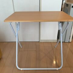 ■■ニトリ 木目調 折りたたみデスク フレッタ レギュラー